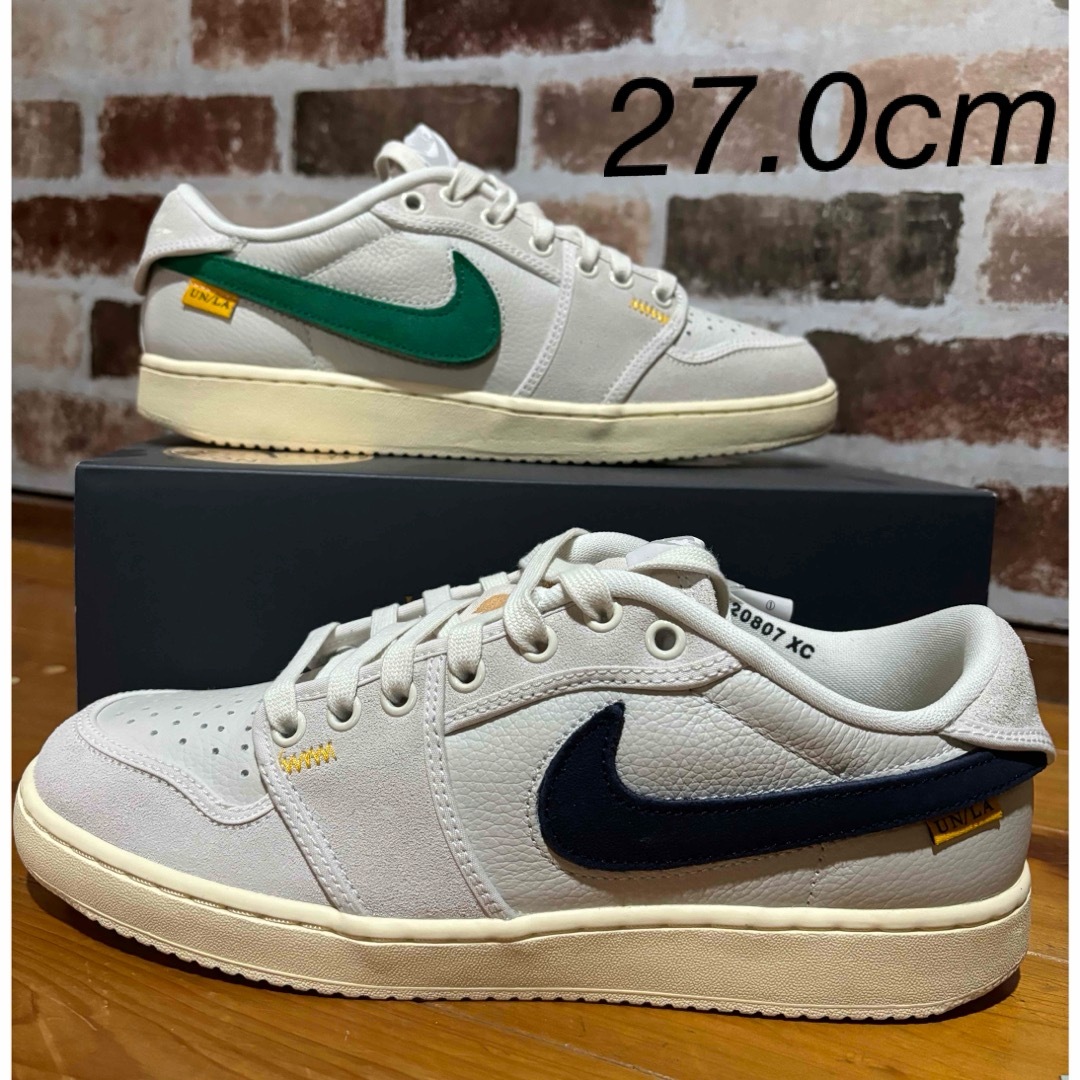 UNION × Nike Air Jordan 1 Low KO メンズの靴/シューズ(スニーカー)の商品写真