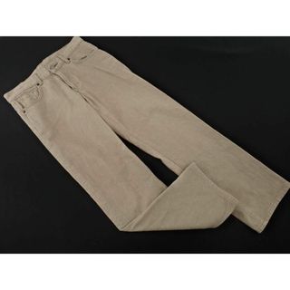 マーガレットハウエル(MARGARET HOWELL)のMARGARET HOWELL マーガレットハウエル 578-142202 デニムパンツ size28/ベージュ ■■ レディース(デニム/ジーンズ)