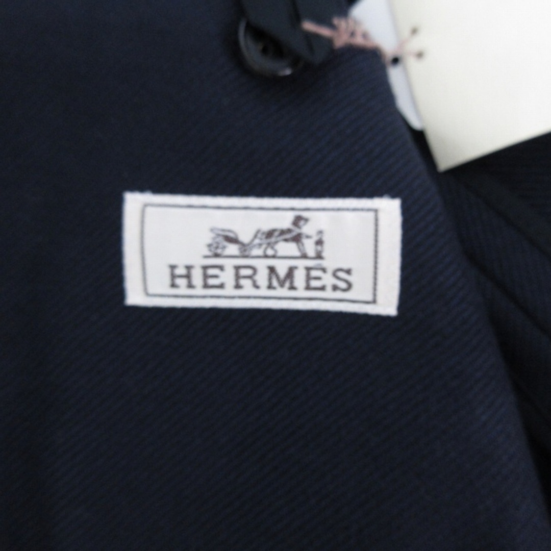 Hermes(エルメス)のエルメス HERMES タグ付き テーラードジャケット カシミヤニット切替え メンズのジャケット/アウター(テーラードジャケット)の商品写真