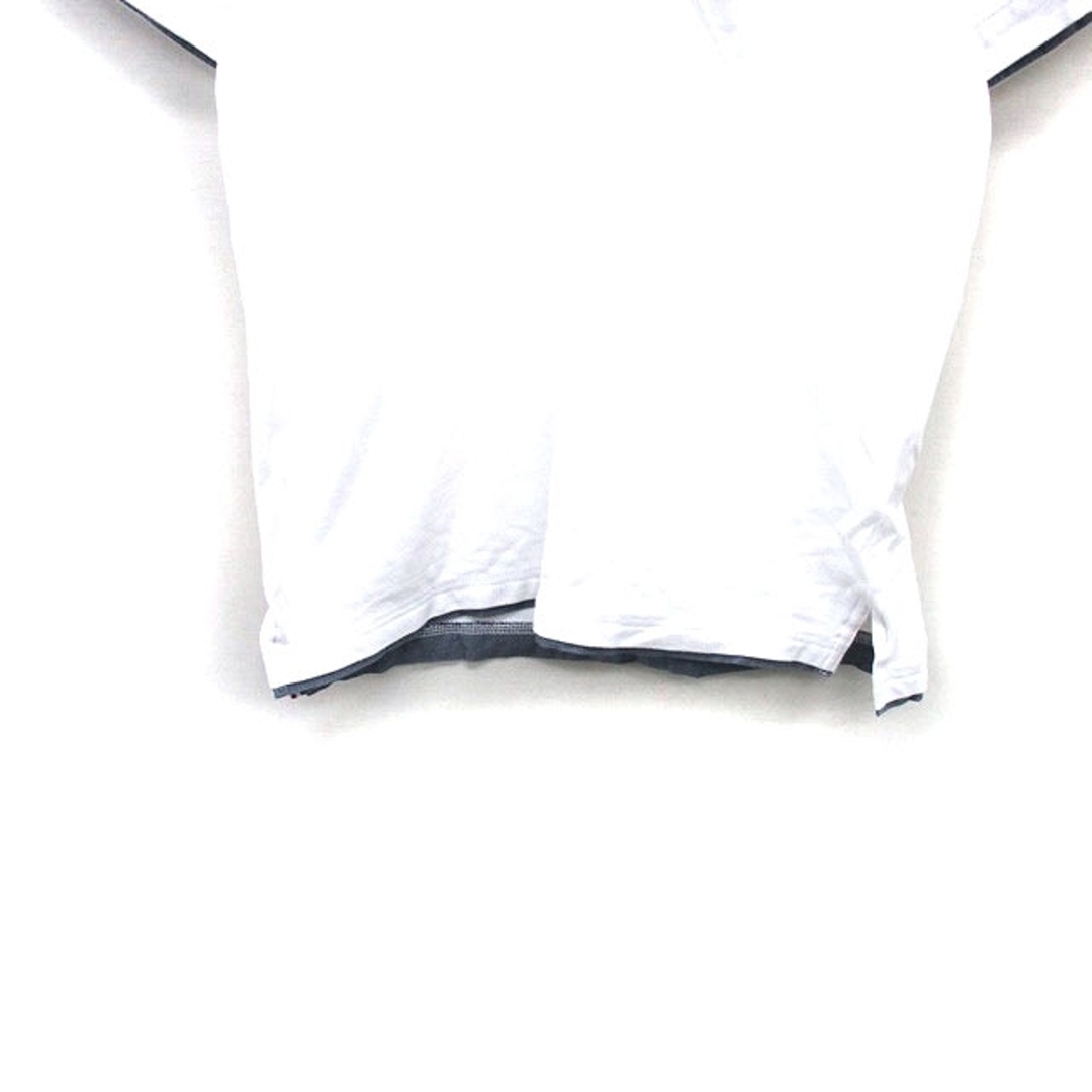 ビームスハート ポロシャツ 半袖 胸ポケット コットン シンプル S ホワイト レディースのトップス(ポロシャツ)の商品写真