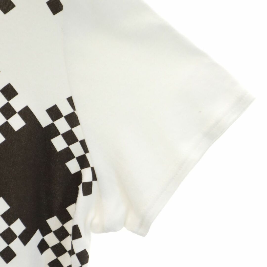 BURBERRY(バーバリー)のバーバリーロンドン プリント 半袖 Tシャツ 13 ホワイト BURBERRY LONDON 肩パット レディース 古着 【240321】 メール便可 レディースのトップス(Tシャツ(半袖/袖なし))の商品写真
