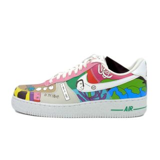 ナイキ(NIKE)のナイキ NIKE × ローハン・ワン RUOHAN WANG ■ 【 AIR FORCE 1 LOW CZ3990 900 】 エア フォース 1 ロー マルチカラー スニーカー f21308(スニーカー)