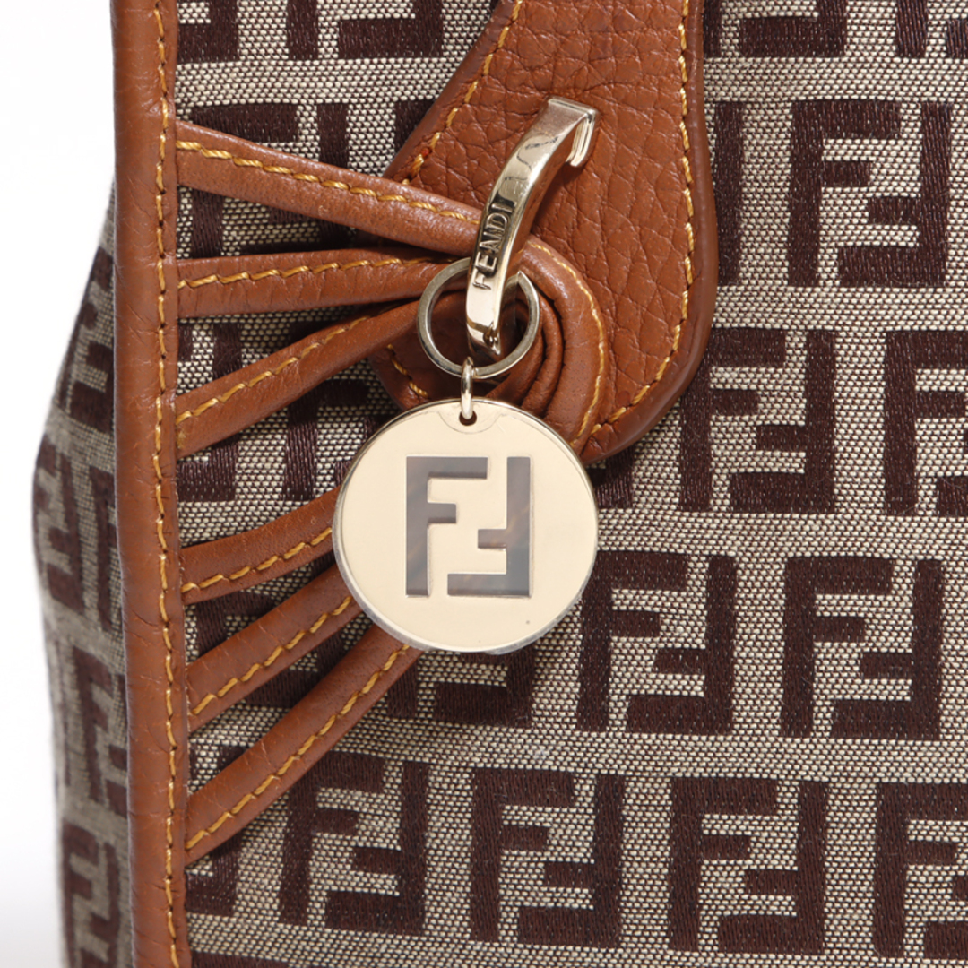 FENDI(フェンディ)のフェンディ FENDI ズッキーノ トートバッグ キャンバス レディースのバッグ(トートバッグ)の商品写真