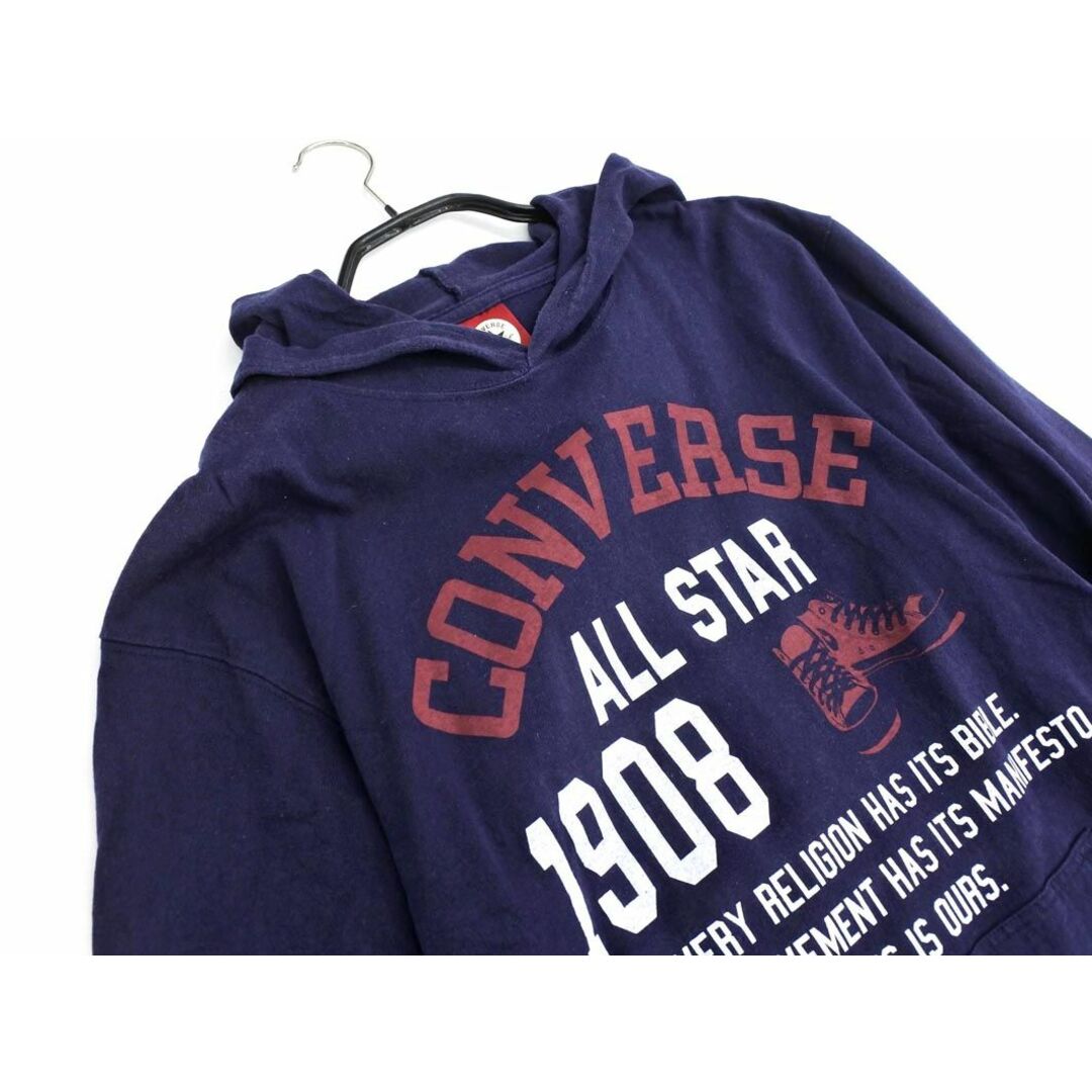 CONVERSE(コンバース)のCONVERSE コンバース プリント カットソー sizeL/濃紺 ■◇ メンズ メンズのトップス(Tシャツ/カットソー(七分/長袖))の商品写真