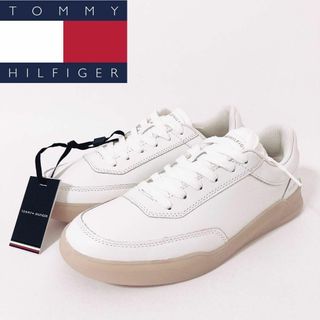 トミーヒルフィガー(TOMMY HILFIGER)の新品 トミーヒルフィガー スニーカー  ホワイト EU43(スニーカー)