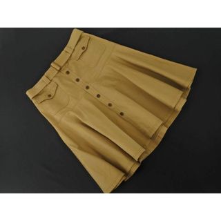 Ralph Lauren - Ralph Lauren ラルフローレン 大きいサイズ フロントボタン フレア スカート size3ｆ/ベージュ ■■ レディース