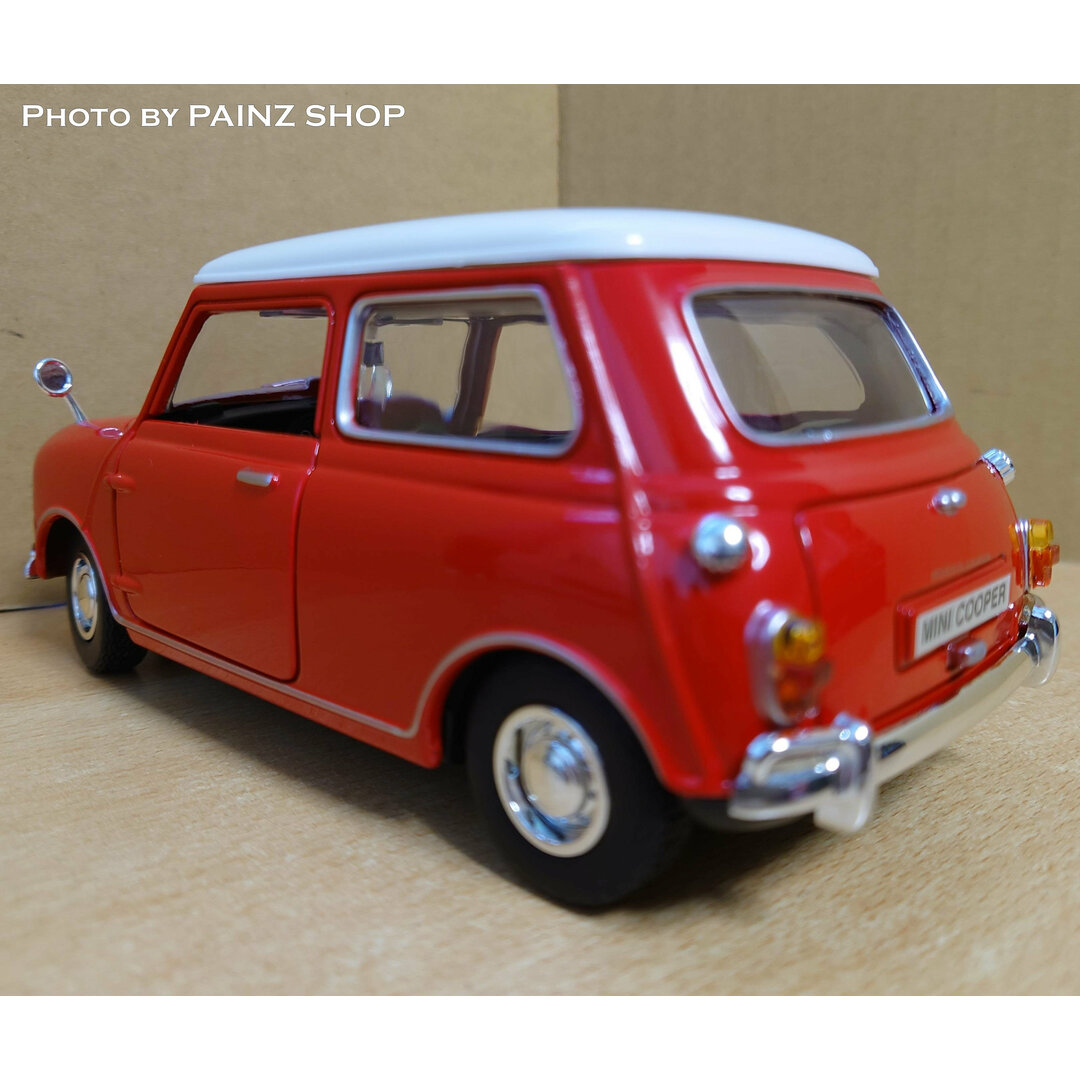 1/18 モーリス ミニクーパー レッド 1961-1967 morris エンタメ/ホビーのおもちゃ/ぬいぐるみ(ミニカー)の商品写真