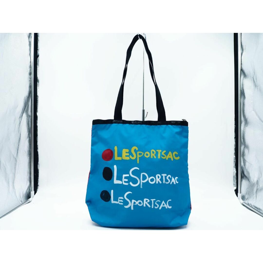 LeSportsac(レスポートサック)のレスポートサック イージーマガジン トート バッグ 赤ｘ青 ■■ レディース レディースのバッグ(トートバッグ)の商品写真