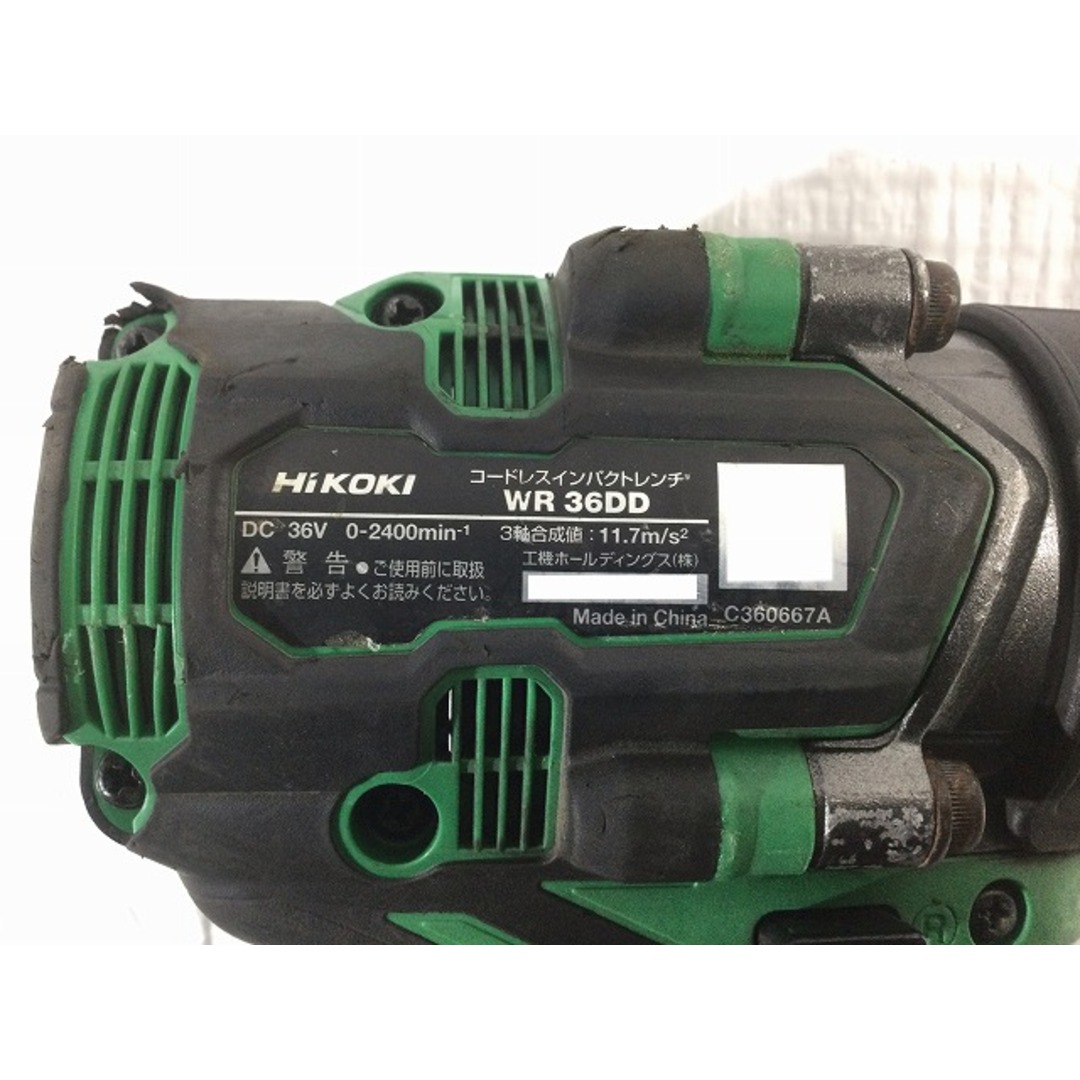 ☆品☆HiKOKI ハイコーキ 36V コードレスインパクトレンチ ☆品☆HiKOKI ハイコーキ 36V コードレスインパクトレンチ
