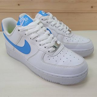 ナイキ(NIKE)のナイキ ウィメンズ エアフォース1 ロー ネクストネイチャー ブルー 24cm(スニーカー)