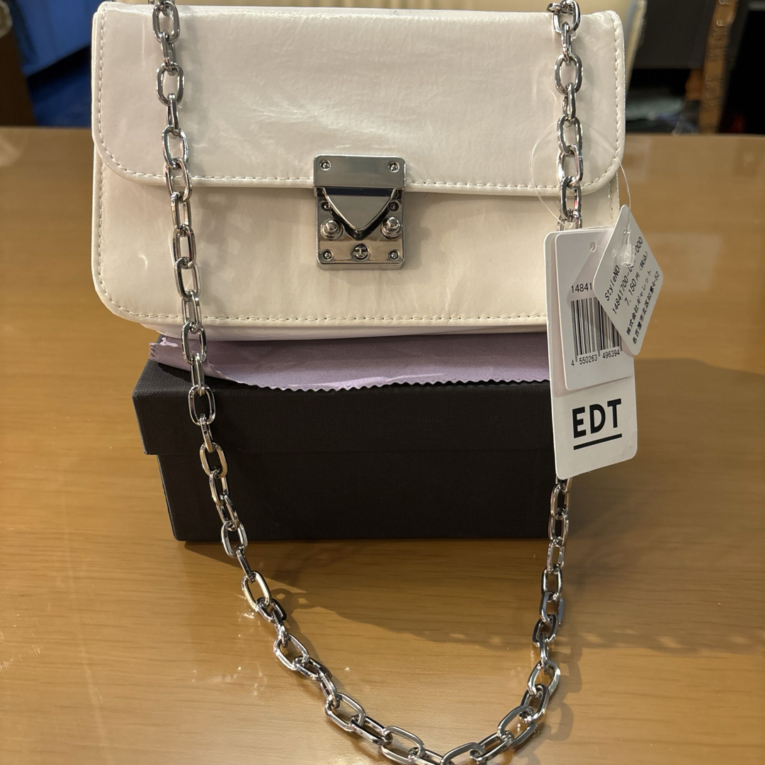 EDT(イーディーティー)の#ショルダーバッグ#チェーンバッグ#パーティバッグ#レディース#お洒落 レディースのバッグ(ショルダーバッグ)の商品写真