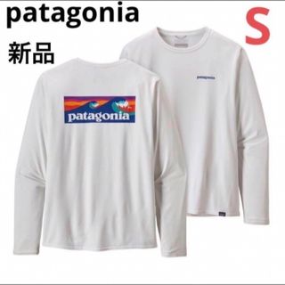 パタゴニア(patagonia)の⭐️人気⭐️patagonia キャプリーンクール デイリー⭐️長袖⭐️波タグ(Tシャツ/カットソー(七分/長袖))