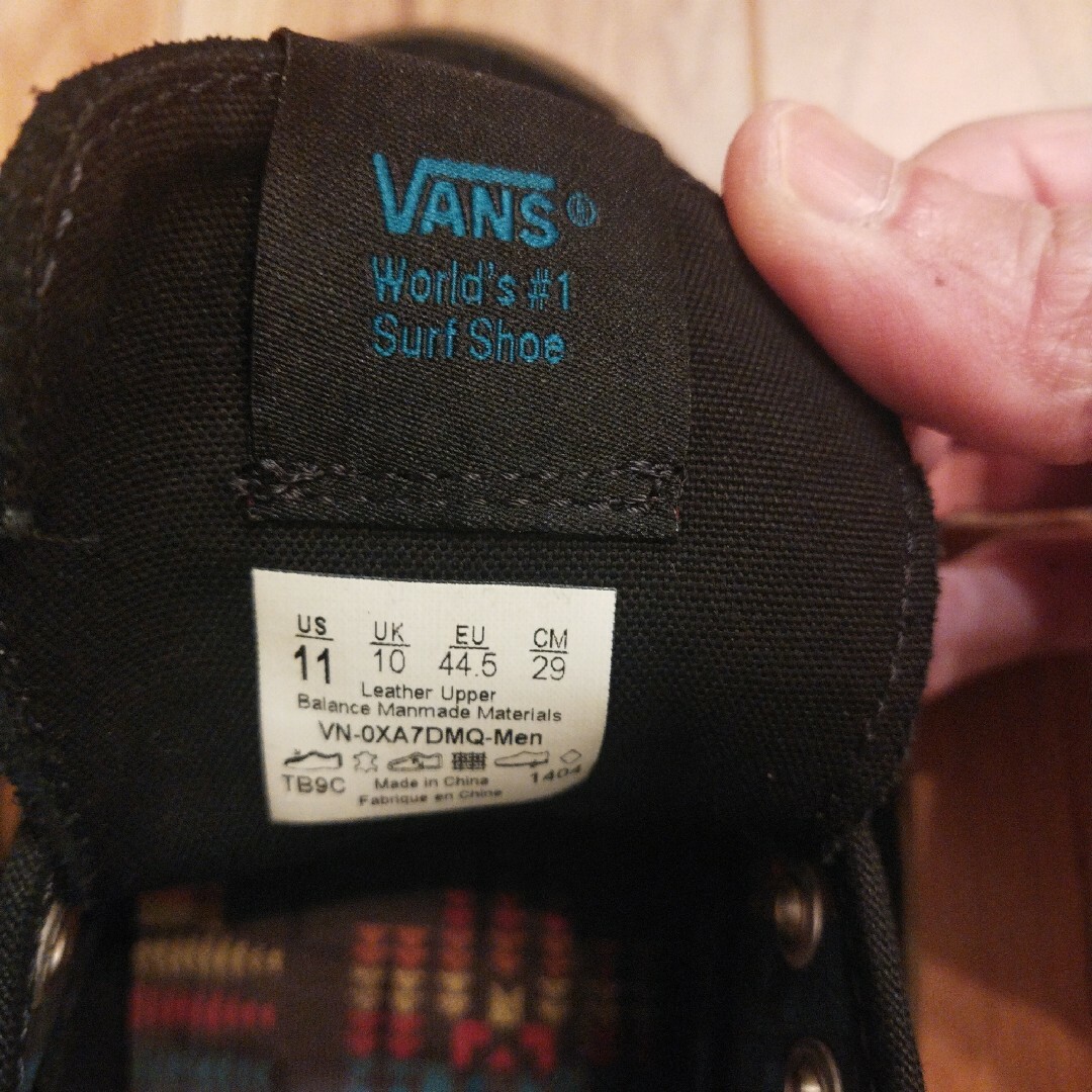 VANS(ヴァンズ)の新品未使用　VANS NF 29cm NATHAN FLETCHER メンズの靴/シューズ(スニーカー)の商品写真