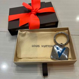 ルイヴィトン(LOUIS VUITTON)のルイヴィトン　キーホルダー　シルバー(キーホルダー)