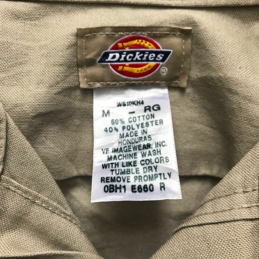 Dickies(ディッキーズ)のdickes ワークシャツ ディッキーズ 企業ワッペン メンズのトップス(Tシャツ/カットソー(半袖/袖なし))の商品写真