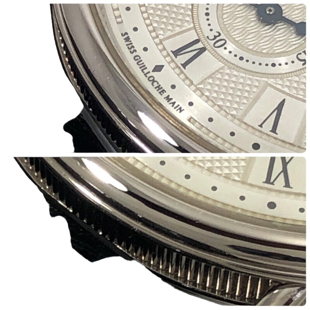 Breguet(ブレゲ)の　ブレゲ Breguet クラシック 3910BB/15/286 シルバー k18WG/革ベルト 手巻き メンズ 腕時計 メンズの時計(その他)の商品写真