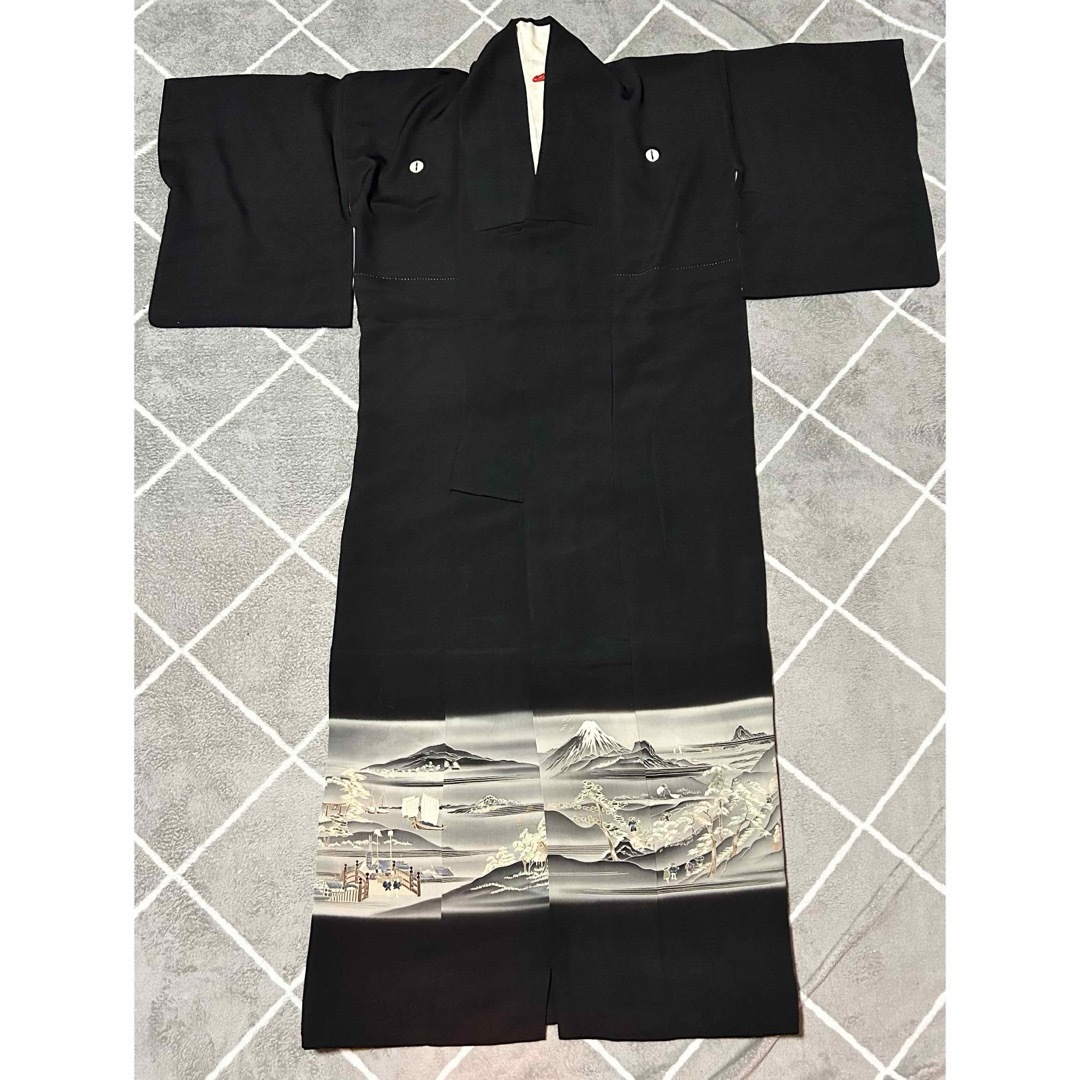 黒留袖 レディースの水着/浴衣(着物)の商品写真