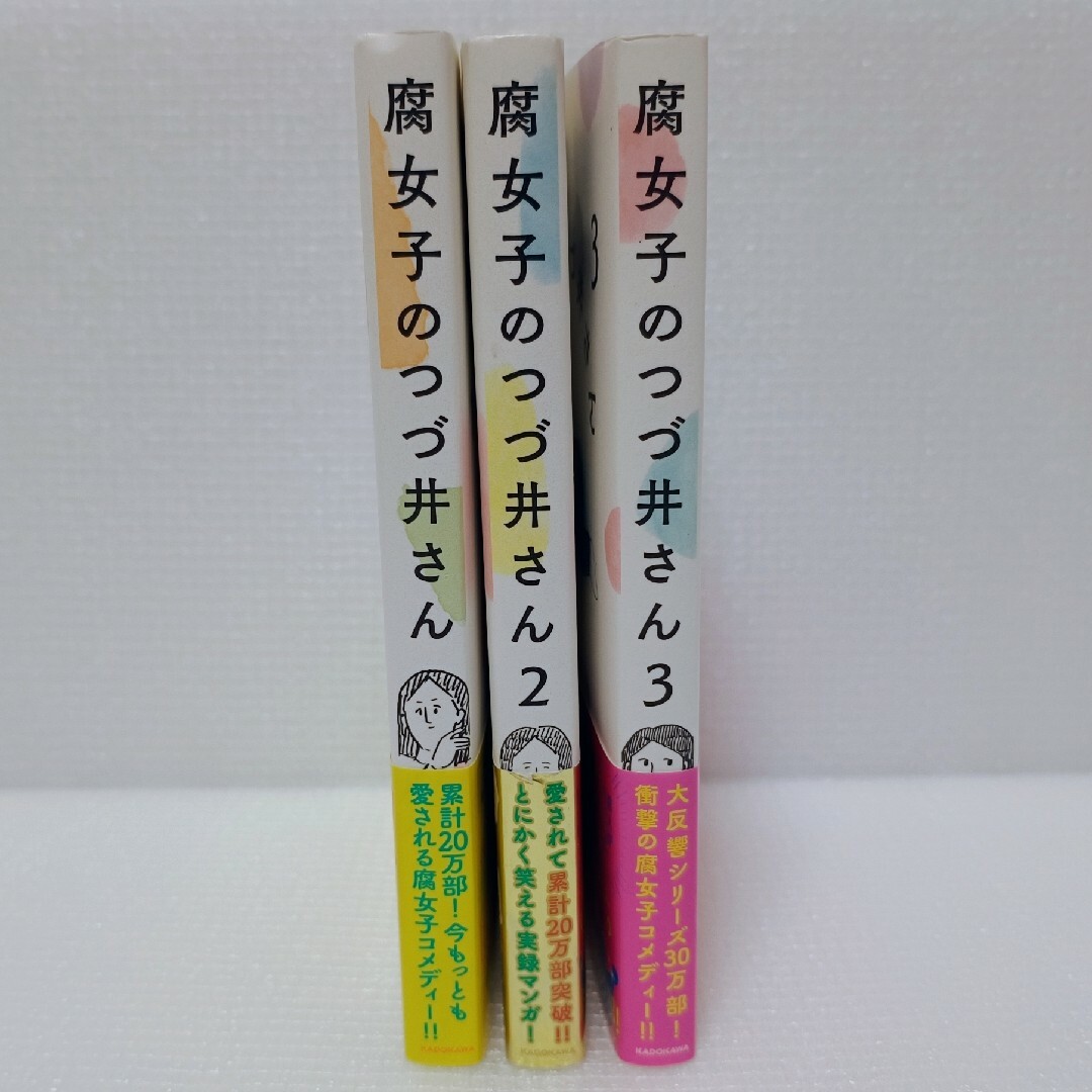 角川書店(カドカワショテン)の腐女子のつづ井さん 全巻セット（1~3巻） エンタメ/ホビーの漫画(その他)の商品写真