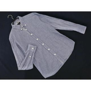 シップス(SHIPS)のSHIPS JET BLUE シップスジェットブルー ダブルボタン シャツ sizeS/ブルーグレー ■◇ メンズ(シャツ)