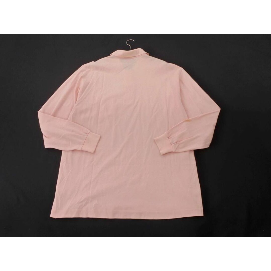 BLACK&WHITE ブラック＆ホワイト スポーツウェア 刺繍 ポロシャツ sizeL/ピンク ■◇ メンズ メンズのトップス(ポロシャツ)の商品写真