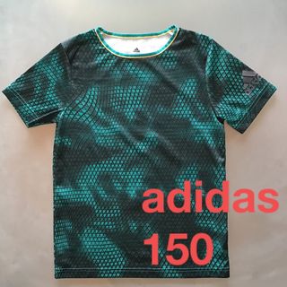 アディダス(adidas)のadidas アディダス キッズ 総柄 Tシャツ 150cm(Tシャツ/カットソー)