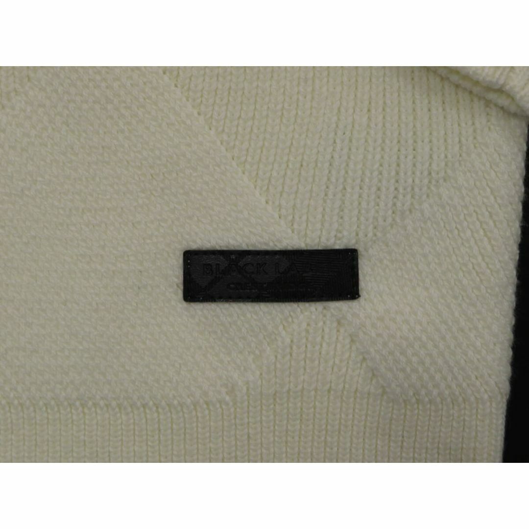 BLACK LABEL CRESTBRIDGE(ブラックレーベルクレストブリッジ)のブラックレーベル クレストブリッジ　アーガイル柄ニットセーターM 33,000円 メンズのトップス(ニット/セーター)の商品写真