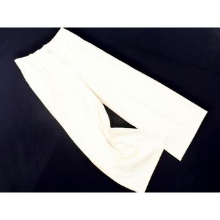 ユナイテッドアローズ(UNITED ARROWS)のgreen label relaxing グリーンレーベルリラクシング ユナイテッドアローズ ワイド パンツ size36/オフホワイト ■■ レディース(その他)