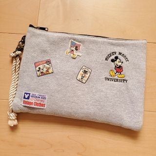 ディズニー(Disney)のiPadケース ディズニー 収納ケース ミッキー マルチポーチ ポーチ(ポーチ)