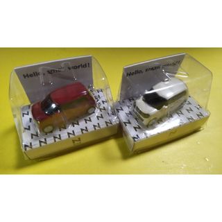 ホンダ(ホンダ)のホンダ　N−ONEカーキーホルダー　非売品2個セット(ノベルティグッズ)