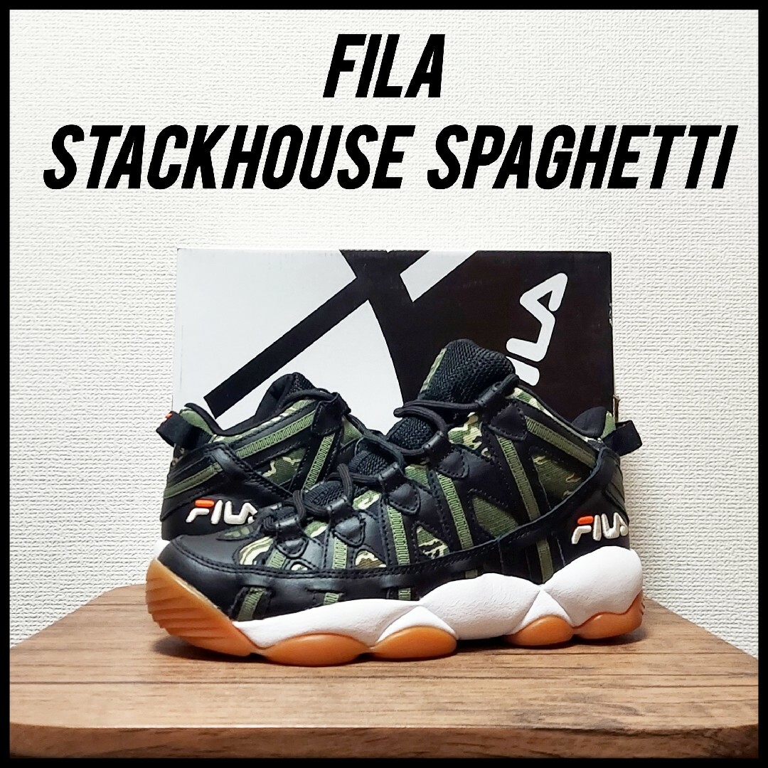 FILA(フィラ)のFILA フィラ スタックハウス スパゲティー　未使用　メンズ　25cm メンズの靴/シューズ(スニーカー)の商品写真