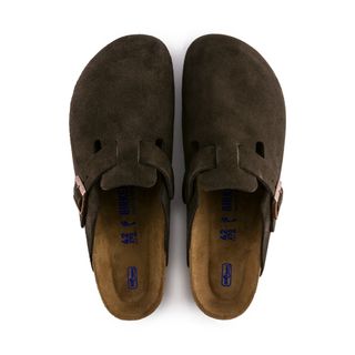 ビルケンシュトック(BIRKENSTOCK)のBIRKENSTOCK Boston Suede ナロー幅 25.0(サンダル)