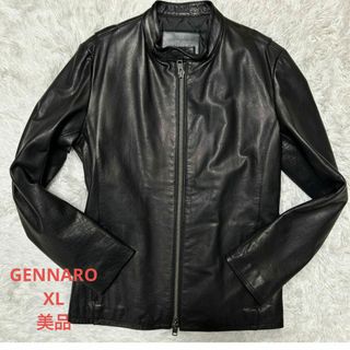 ジェンナロ(GENNARO)の【美品】GENNAROライダーズジャケット(ライダースジャケット)