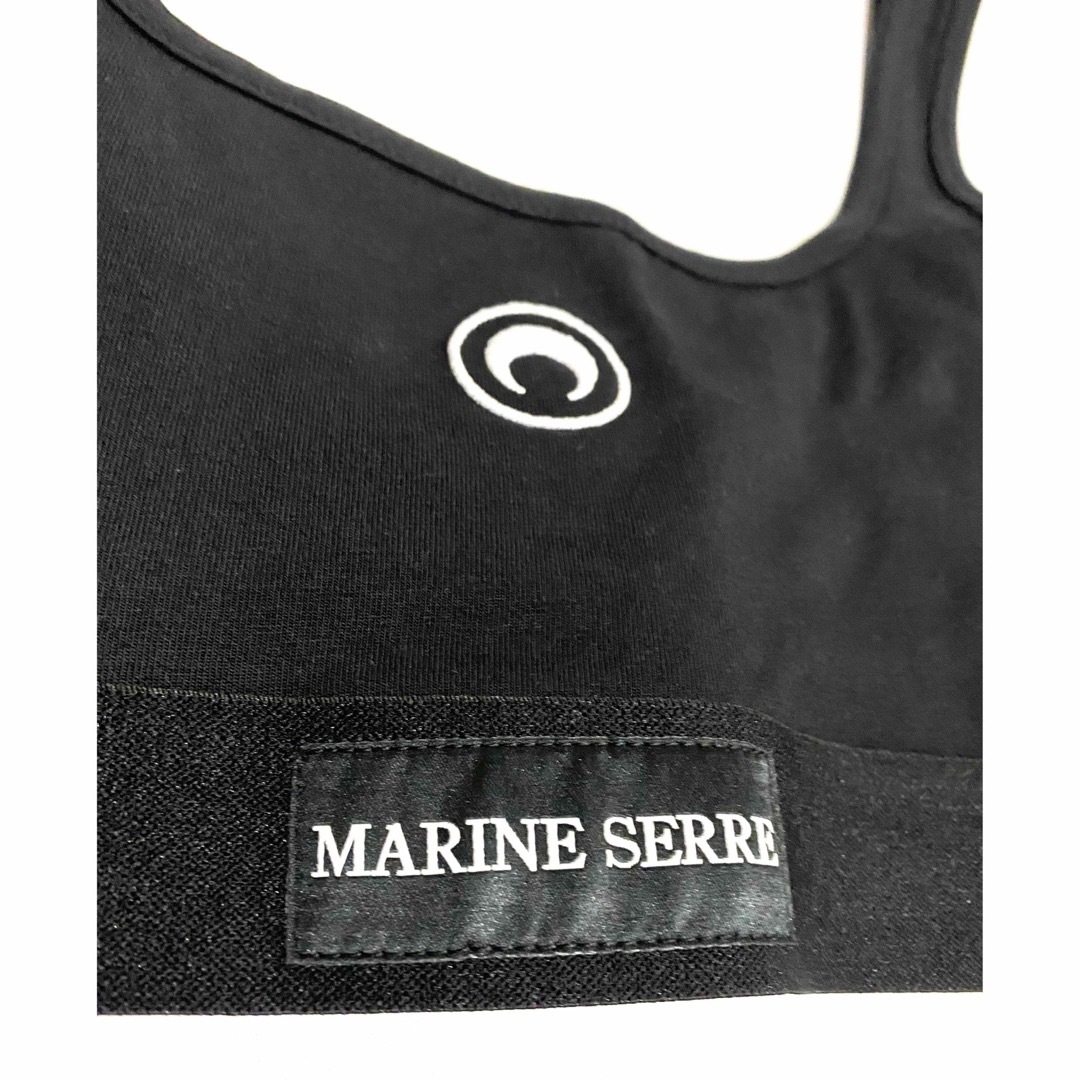 Marine Serre マリーンセル ムーンロゴ タンクトップ スポーツブラ レディースのトップス(タンクトップ)の商品写真