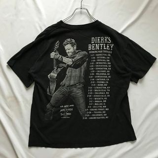 dierks bentley バンドツアープリントTシャツ(Tシャツ/カットソー(半袖/袖なし))