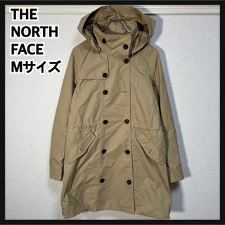 ザノースフェイス(THE NORTH FACE)の【ノースフェイス】スプリングコート　ベージュ　ハイベント　肩ロゴワンポイント１R(スプリングコート)