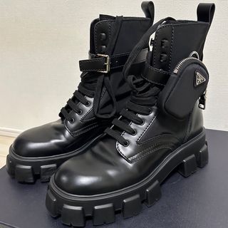 プラダ(PRADA)の9 プラダ モノリス　ブーツ(ブーツ)