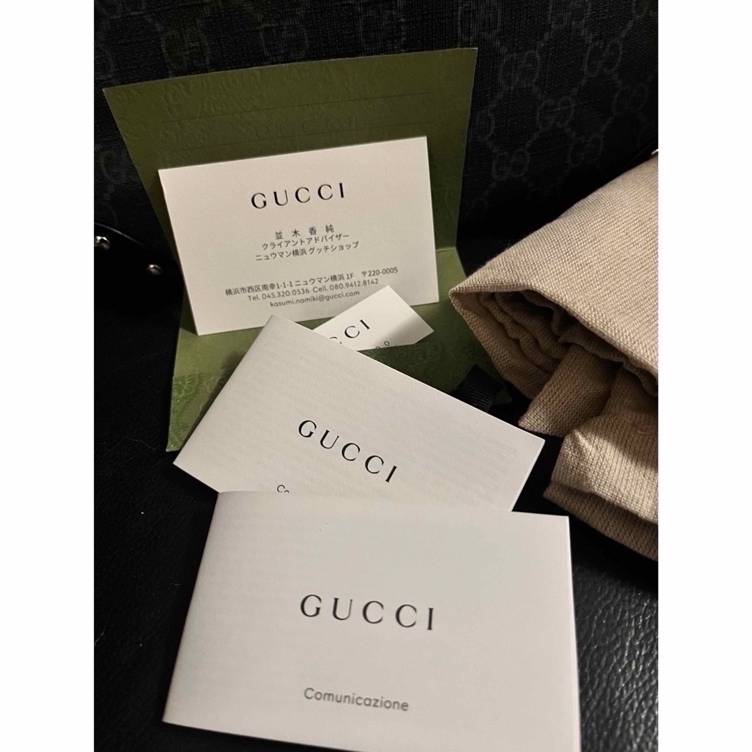 Gucci(グッチ)のグッチ　GGスプリームキャンバス　トランク　ショルダーレザーバッグ【正規未使用】 メンズのバッグ(ショルダーバッグ)の商品写真