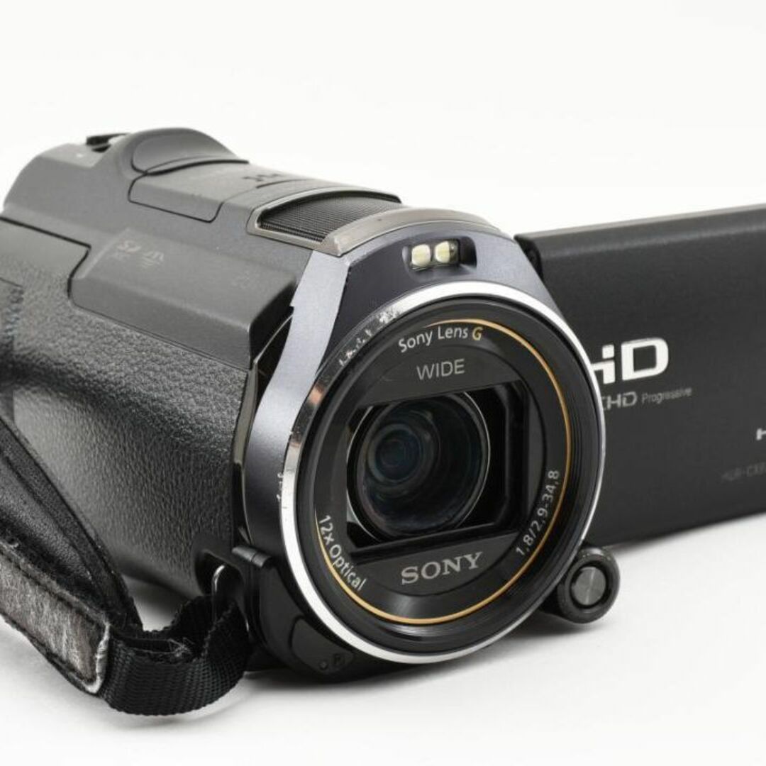 SONY(ソニー)の✨箱付美品✨SONY HDR-CX630V ブラック　デジタルビデオカメラ スマホ/家電/カメラのカメラ(ビデオカメラ)の商品写真