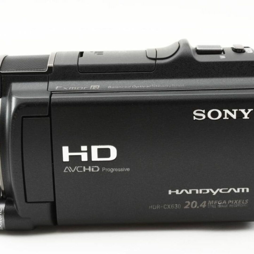 SONY(ソニー)の✨箱付美品✨SONY HDR-CX630V ブラック　デジタルビデオカメラ スマホ/家電/カメラのカメラ(ビデオカメラ)の商品写真