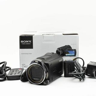 ソニー(SONY)の✨箱付美品✨SONY HDR-CX630V ブラック　デジタルビデオカメラ(ビデオカメラ)