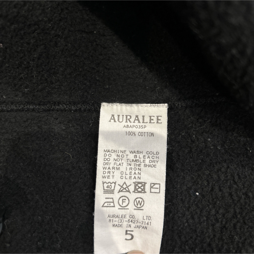 AURALEE(オーラリー)のAURALEE × 5525 gallery Zip Sweat メンズのトップス(パーカー)の商品写真