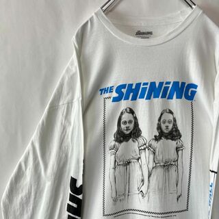 ヴァンズ(VANS)のシャイニング　ロングTシャツ バンズコラボ　ムービーT 双子　VANS 白　XL(Tシャツ/カットソー(七分/長袖))