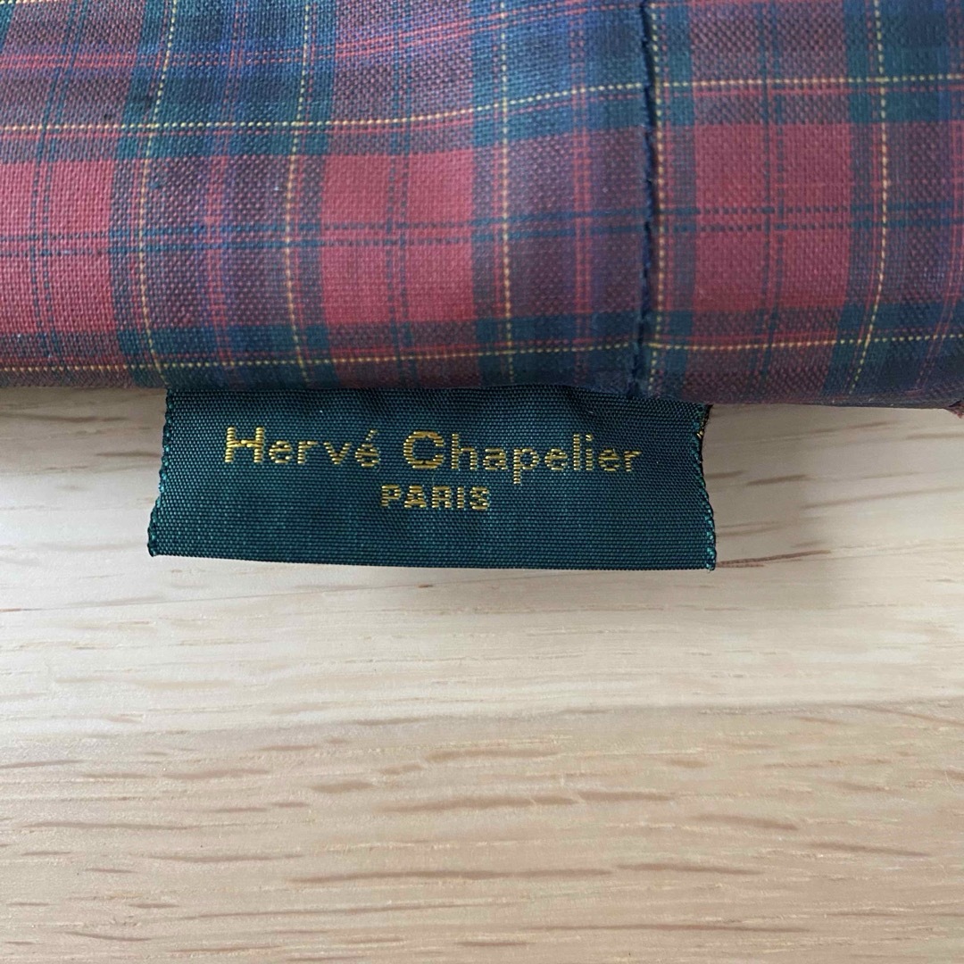 Herve Chapelier(エルベシャプリエ)のエルベシャプリエ　チェック柄　トートバッグ レディースのバッグ(トートバッグ)の商品写真