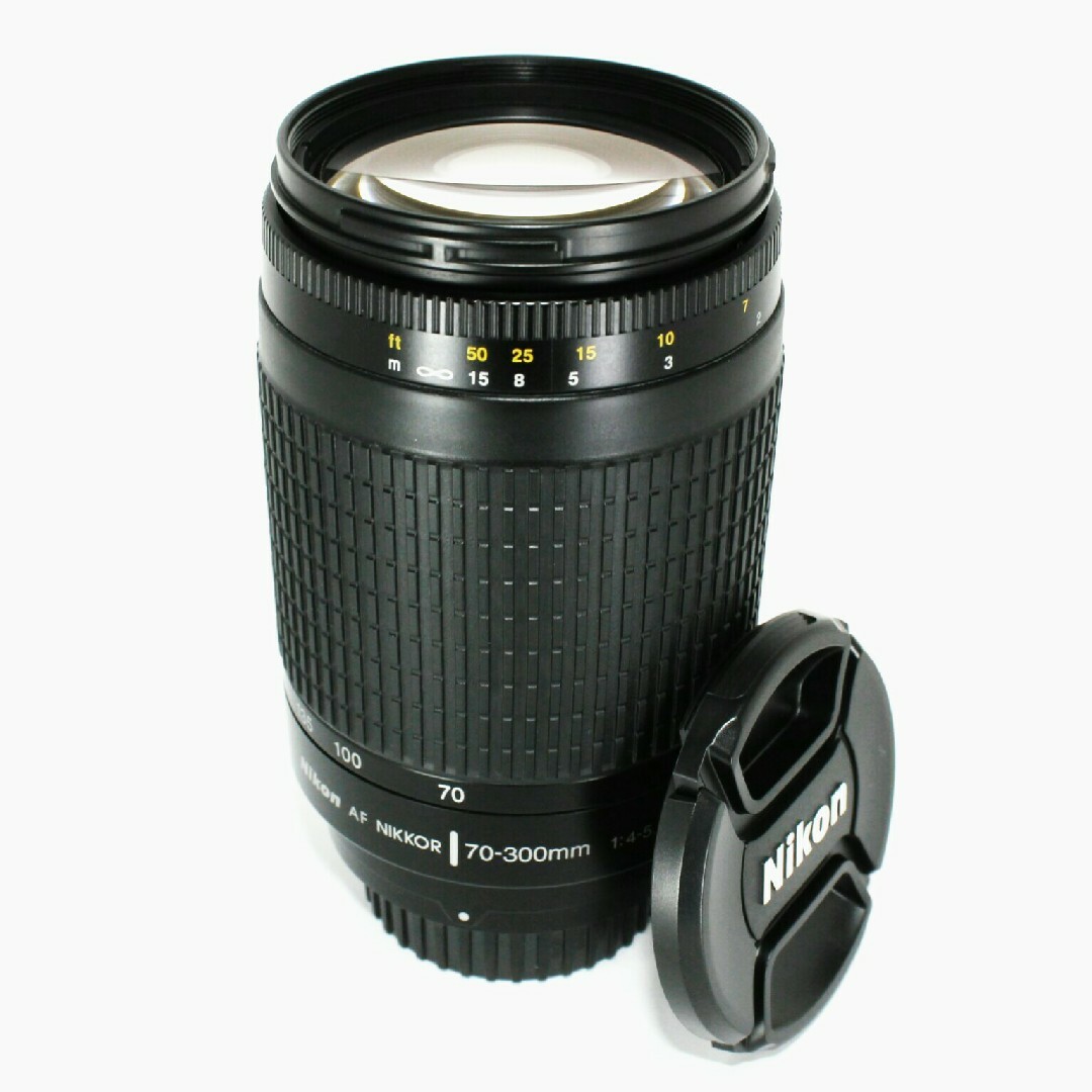 Nikon(ニコン)のNikon AF NIKKOR 70-300mm 超望遠ズームレンズ✨完動美品✨ スマホ/家電/カメラのカメラ(レンズ(ズーム))の商品写真