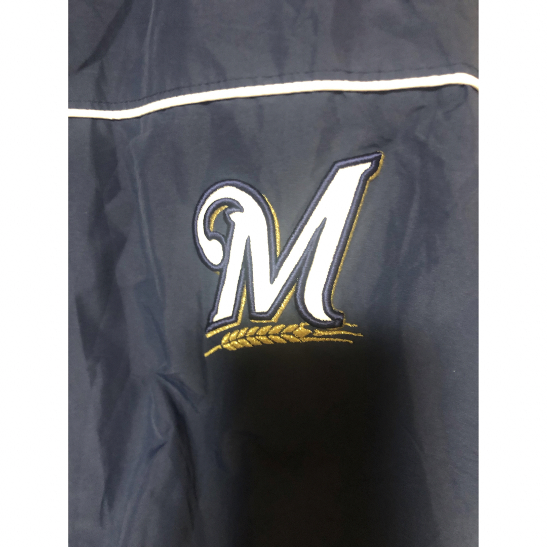 Majestic(マジェスティック)のMLB ミルウォーキー・ブリュワーズ　マジェスティック　XXL スポーツ/アウトドアの野球(記念品/関連グッズ)の商品写真