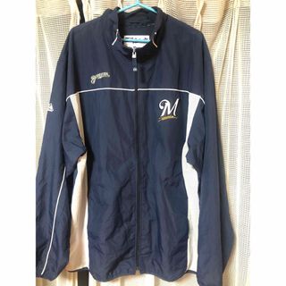 マジェスティック(Majestic)のMLB ミルウォーキーブルワーズ　マジェスティック　XXL(記念品/関連グッズ)