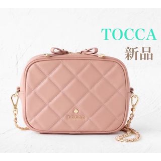 トッカ(TOCCA)のトッカ　キルトバッグ　ショルダー　ミニサイズ tocca TOCCA ピンク(ショルダーバッグ)