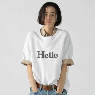 マディソンブルー(MADISONBLUE)の【新品未使用】HELLO SWEAT S／S （半袖） URAKE 01(Tシャツ(半袖/袖なし))