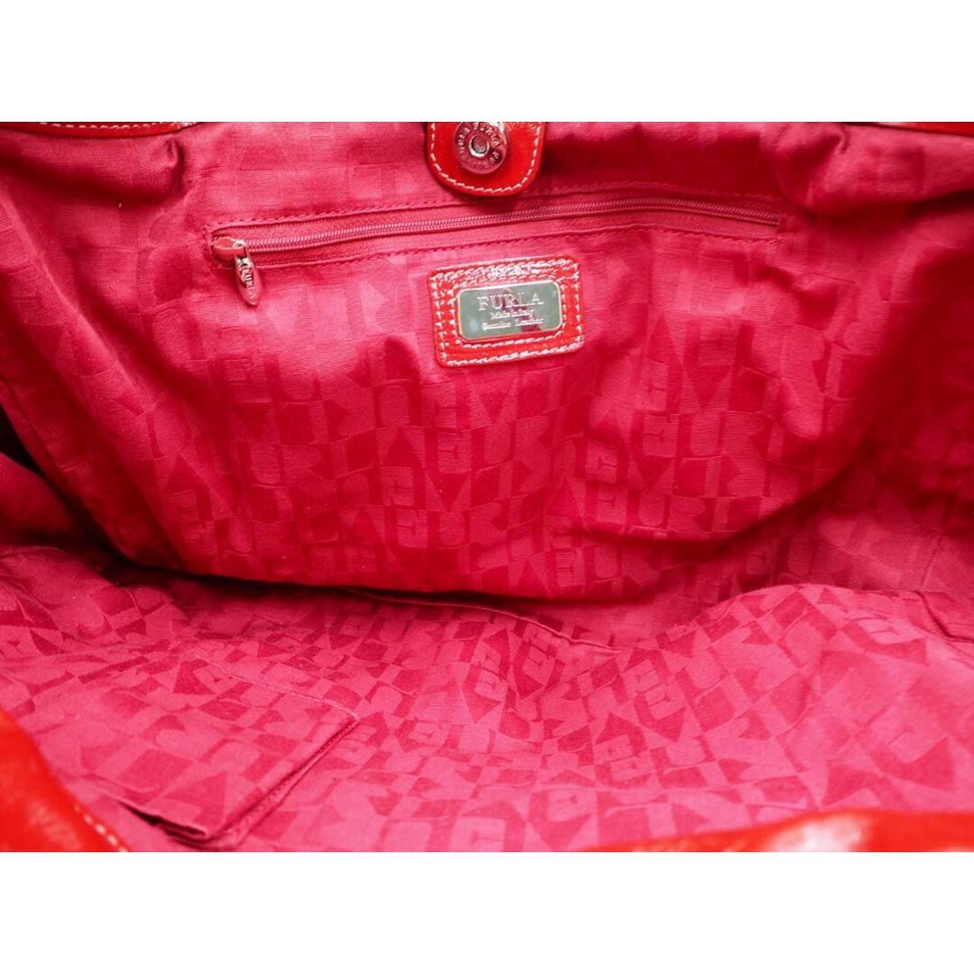 Furla(フルラ)のFURLA フルラ セミショルダー バッグ 赤 ■■ レディース レディースのバッグ(その他)の商品写真
