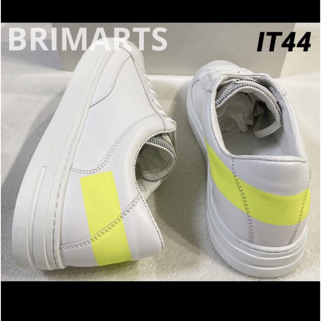 SALE‼️【新品】BRIMARTS (ブリマート) ホワイト 44 イタリア製 メンズの靴/シューズ(スニーカー)の商品写真